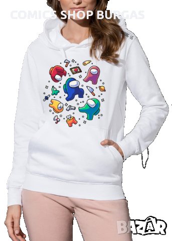 Суитчъри за двойки AMONG US, снимка 7 - Суичъри - 31573299