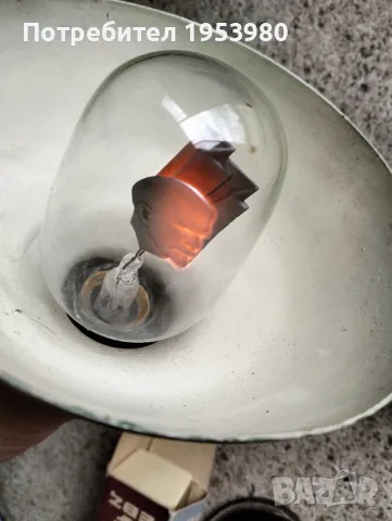 Глим крушка с образа на Ленин, снимка 2 - Антикварни и старинни предмети - 49845524