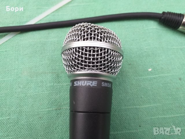 SHURE SM 58 Вокален динамичен микрофон, снимка 2 - Микрофони - 34560067