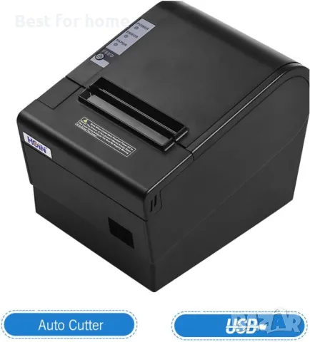 Принтер за етикети Hoin 80mm HOP-E802 термален, снимка 2 - Принтери, копири, скенери - 47318188