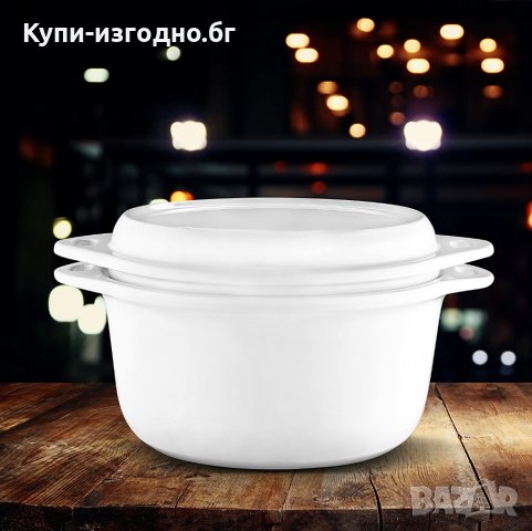 Kalorik® Керамичен уред за здравословно  готвене на пара на.5л , Чисто нов , бял / сребърен цвят , снимка 3 - Уреди за готвене на пара - 32132429