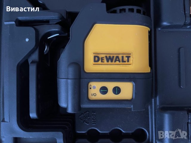 Нов Линеен лазерен нивелир зелен DeWALT DW088CG и червен DW088., снимка 8 - Други инструменти - 44277024