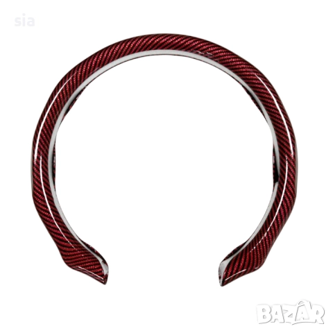 Протектор за волан, червен карбон, калъф 1/2, снимка 2 - Аксесоари и консумативи - 51495859