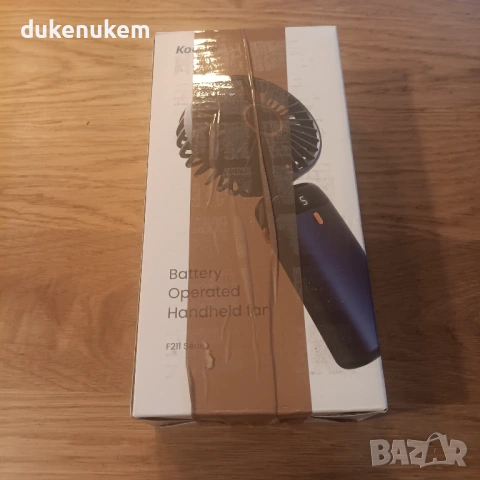 Преносим ръчен вентилатор, 5 скорости, дигитален дисплей, акумулаторен, снимка 10 - Вентилатори - 53267733