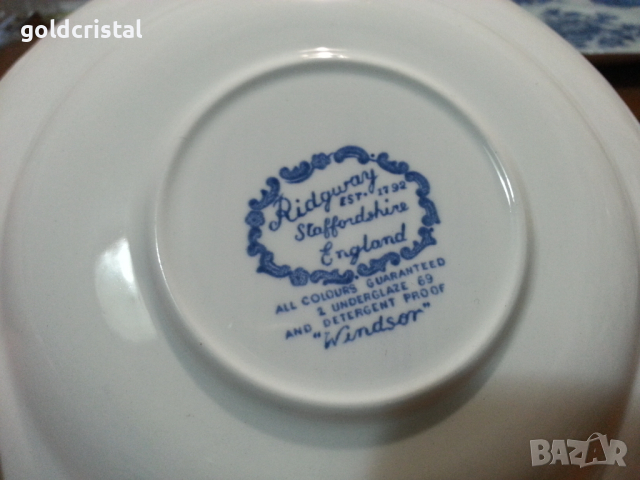 Английски порцелан чинии , снимка 2 - Антикварни и старинни предмети - 44576725