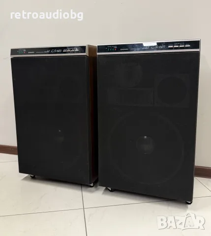 🔈Винтидж четирилентови тонколони PIONEER CS-603 - 75W-150W - 8 ома🔈, снимка 4 - Тонколони - 56032376
