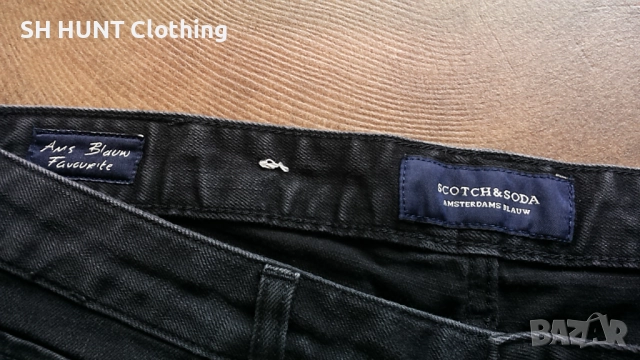 SCOTCH & SODA размер 33/30 мъжки черни дънки 22-37, снимка 11 - Дънки - 52159617