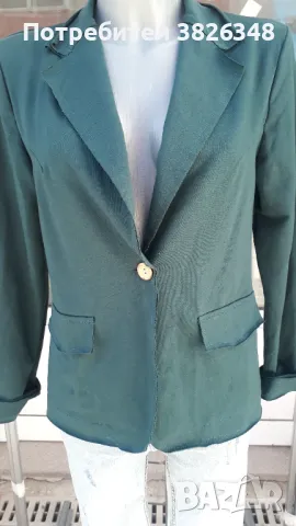 Сако 100%памук тюркоаз, снимка 3 - Сака - 45158086