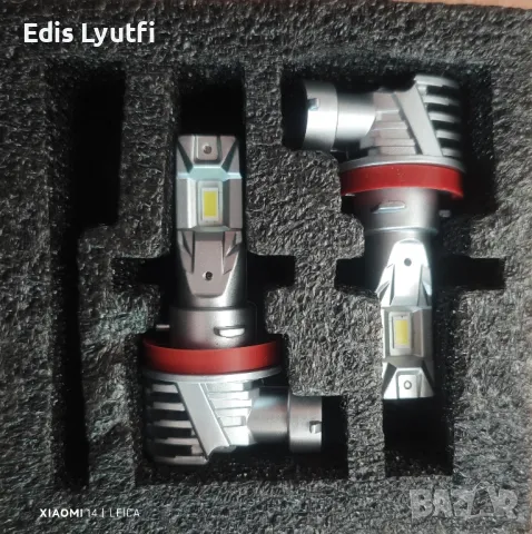 к-т LED лед крушки за халогени h8// h9/h11