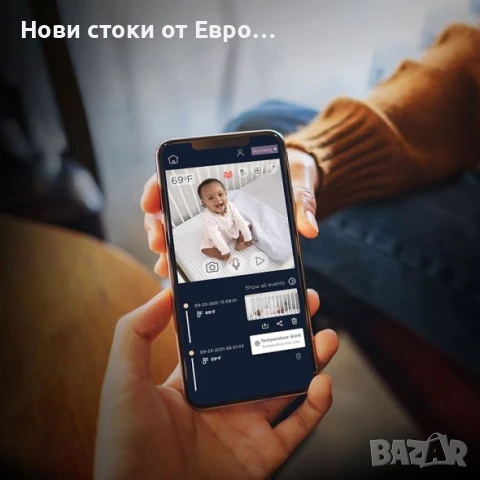 Бебефон с камера Motorola VM85 Connect 5.0” Wi-Fi®, снимка 4 - Бебефони - 51258742