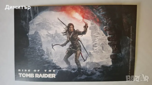 Tomb Raider Сет Картички PS4 PS5, снимка 4 - Колекции - 56475450