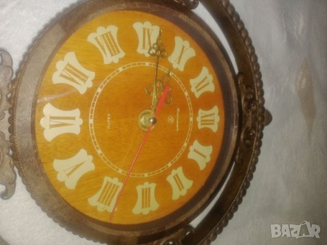 Стенен часовник Янтар, СССР. , снимка 5 - Колекции - 31898185