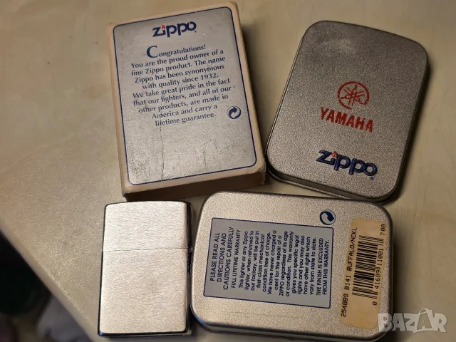 Запалка Zippo -Yamaha  U.S.A., снимка 3 - Запалки - 56528422
