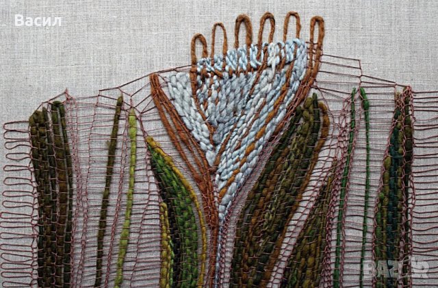 Голям текстилен колаж, снимка 5 - Пана - 40333975
