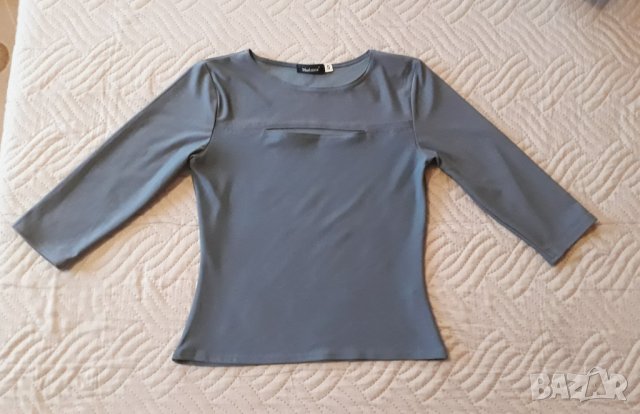 Къса блузка със 7/8 ръкави, снимка 2 - Блузи с дълъг ръкав и пуловери - 30621260