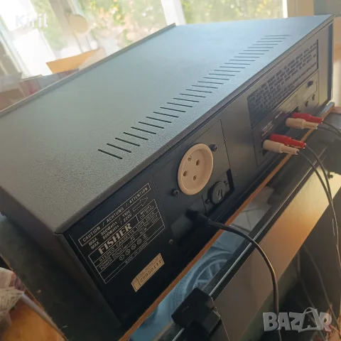 Триглав касетен дек Fisher_CR-5150 с оригинално дистанционно, снимка 16 - Декове - 56138170