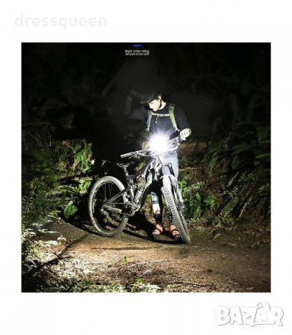 3138 Фар за велосипед или скутер, LED с акумулаторна батерия с USB, 4 режима на осветление и 6 звуко, снимка 16 - Аксесоари за велосипеди - 34238257