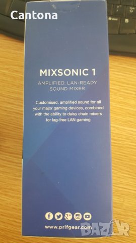 Prif MixSonic 1 мултифункционален Gaming Adapter Mixer PS4 / PS3/ Xbox PC, снимка 3 - Аксесоари - 40531652