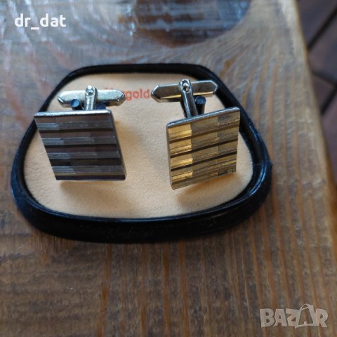 DDR копчета за ръкавели позлатени, снимка 3 - Други - 40697754