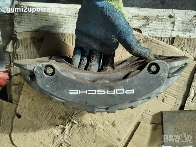 Спирачен Апарат Ляв Brembo Porsche Cayenne 3.0D 92A/2012г, снимка 5 - Части - 48149435