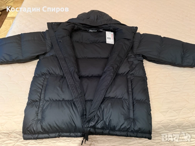 мъжко пухено яке Marmot Guides Down Hoody XXL, снимка 6 - Якета - 52798377