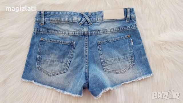Къси дънкови панталони размер ХС , снимка 2 - Къси панталони и бермуди - 36562134