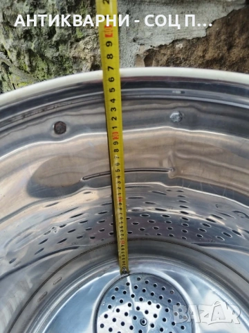 Стара Соц Българска Пералня РОСА 01 / 1988 г. / РАБОТЕЩА!, снимка 11 - Антикварни и старинни предмети - 53223049