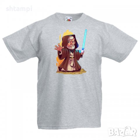 Детска тениска Star Wars Obi Wan Star Wars,Игра,Изненада,Подарък,, снимка 1 - Детски Блузи и туники - 36667358