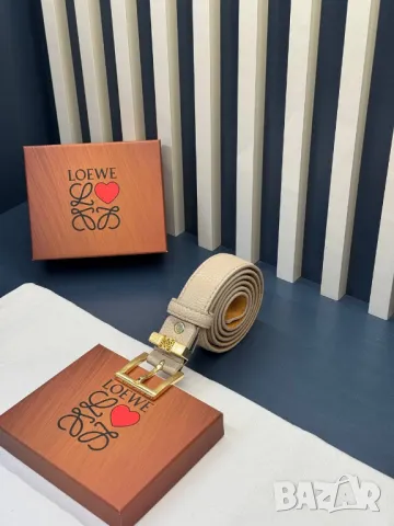 колани от естествена кожа в кутия loewe, снимка 11 - Колани - 50422852