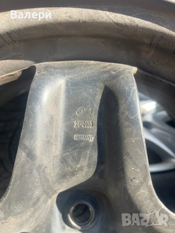 Железни джанти за Opel Insignia със оригинални тасове. , снимка 4 - Гуми и джанти - 53189953