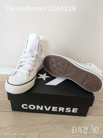 All Star Converse -40н.Нови , снимка 5 - Кецове - 54212576