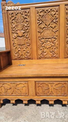 Пейка с ракла Готика, снимка 6 - Дивани и мека мебел - 54252855