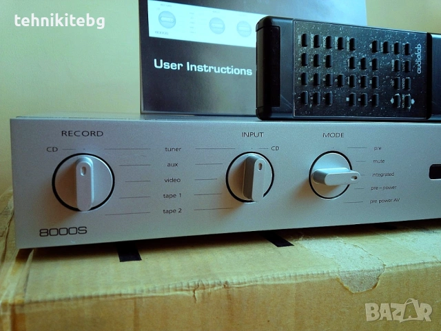 ⭐⭐⭐ AUDIOLAB 8000S ⭐⭐⭐ - Висококачествен английски усилвател , 2 х 95/60 вата (4/8 ома), снимка 2 - Ресийвъри, усилватели, смесителни пултове - 54113067