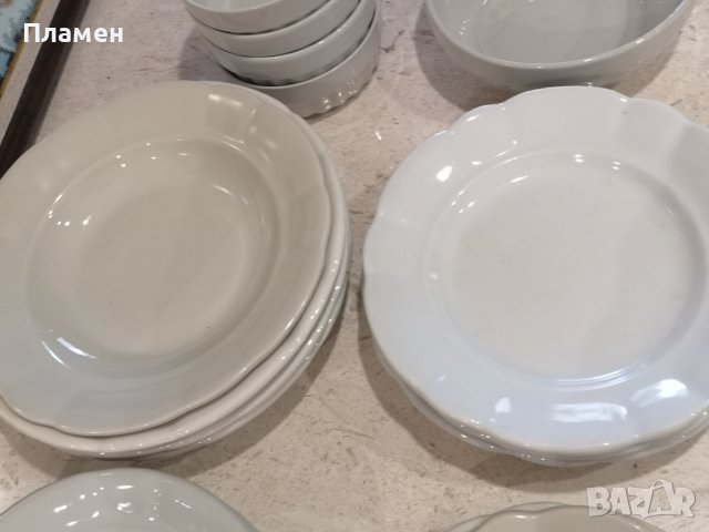 Стар български порцелан чинии и купи , снимка 2 - Чинии - 42377891