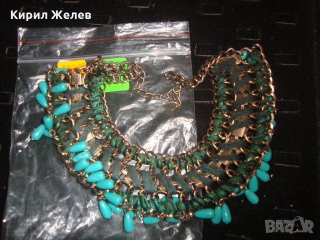 ZARA МАРКОВА РАЗКОШНА ОГЪРЛИЦА ЗАРА РЪЧНА ИЗРАБОТКА 16900, снимка 10 - Колиета, медальони, синджири - 30711760