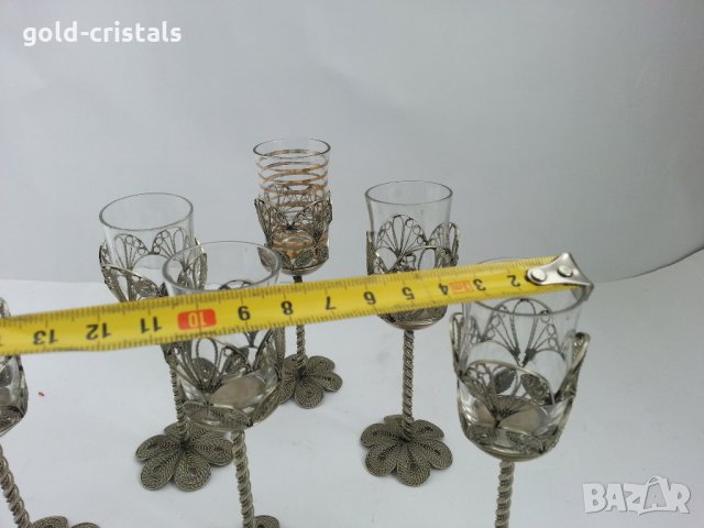 Чашки филигран  , снимка 5 - Антикварни и старинни предмети - 27240336