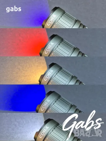 Мощен LED алуминиев фенер COBA CB-G910,TG WICK 3000m 3000м, снимка 5 - Екипировка - 55985185