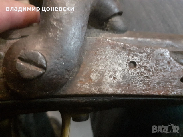 Френски капсулен наполеонов пистолет,пищов,оръжие, снимка 6 - Антикварни и старинни предмети - 54066985