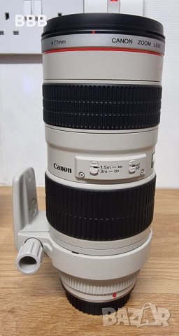 Canon EF 70 - 200 mm f/2.8 l USM, снимка 1 - Обективи и филтри - 42653269