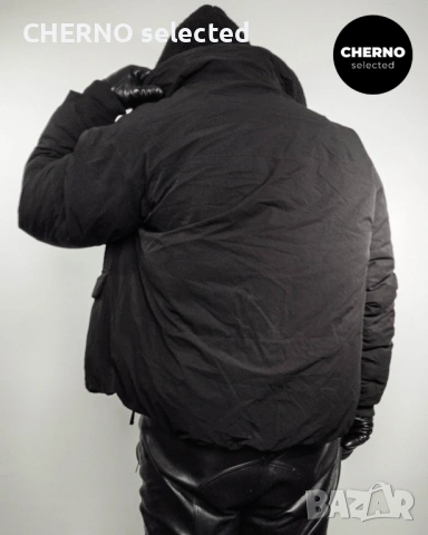 Мъжко черно пухено яке ZARA Water Repellent 4-Way Stretch Puffer Jacket – Размер L•XL , снимка 9 - Якета - 53155687