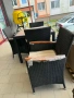 Градински комплект ратан 4 стола и маса, снимка 4