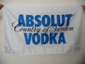Absolut vodka знаме флаг водка Абсолют реклама Швеция алкохол, снимка 1 - Други - 42784111