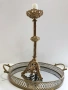 Висок месингов свещник, снимка 1