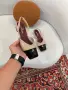 Chanel Елегантни Дамски Обувки На Нисък Ток С Каишка И Квадратна Форма На Пръстите-5 Цв. Код SEM-777, снимка 1