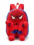 Детска плюшена раница Мики Маус,Спайдърмен, Мини Маус с плюшена играчка, снимка 3