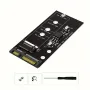 Адаптер за твърд диск, конвертор M.2 NGFF към SATA3, зелен, поддържа SSD 2280/2260/2242/2230mm, снимка 5