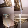 Страхотен бароков комплект дървена конзолна масичка с рамка, снимка 11