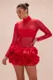Мини рокля 3D  - Бранд Fashion Nova, снимка 1