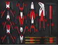 Шкаф с инструменти Everforce - 4 пълни чекмеджета, 158 части, снимка 5