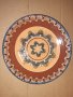 Стара голяма красива керамична чиния , пано, снимка 2